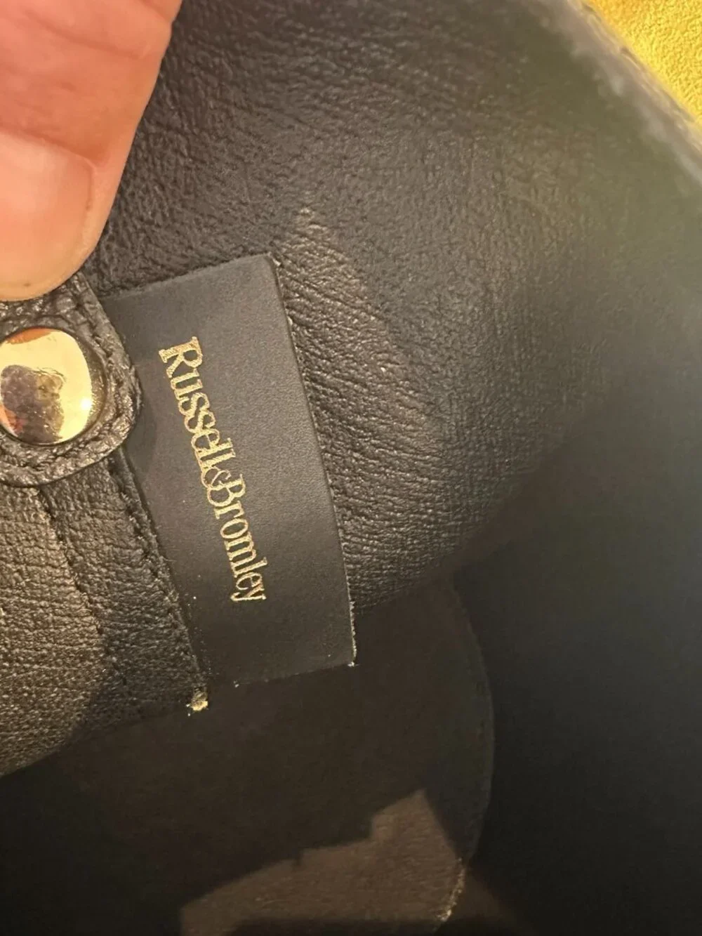 Russell Bromley bucket bag